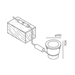 Online In S LED Bodeneinbauleuchte Connect Wege/Zufahrten|Grünflächen