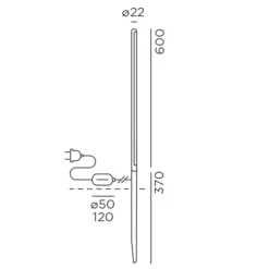 Best Kal plug LED Erdspießleuchte Wege/Zufahrten|Strahler & Scheinwerfer