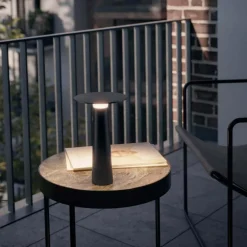 Clearance Lix LED Akkuleuchte, Dim-to-Amber, inkl. Charging Base Gastronomie|Terrassen