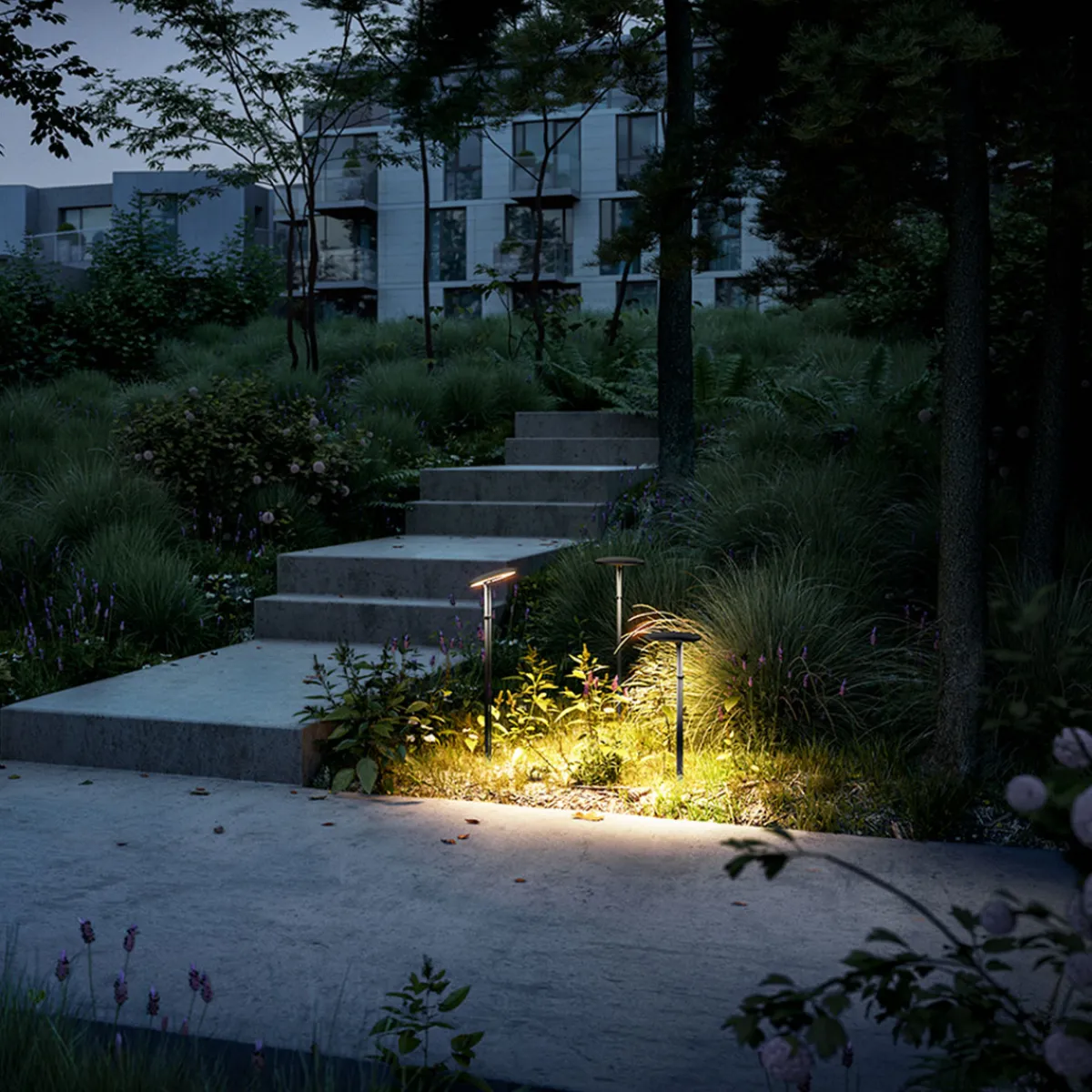 Clearance Pad LED Erdspießleuchte Wege/Zufahrten|Grünflächen