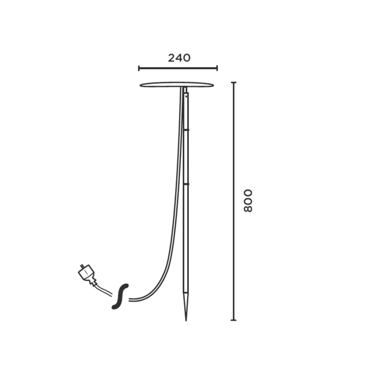 Clearance Pad LED Erdspießleuchte Wege/Zufahrten|Grünflächen