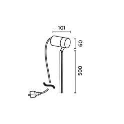 New Piek 50 LED Spießstrahler Connect Wege/Zufahrten|Grünflächen