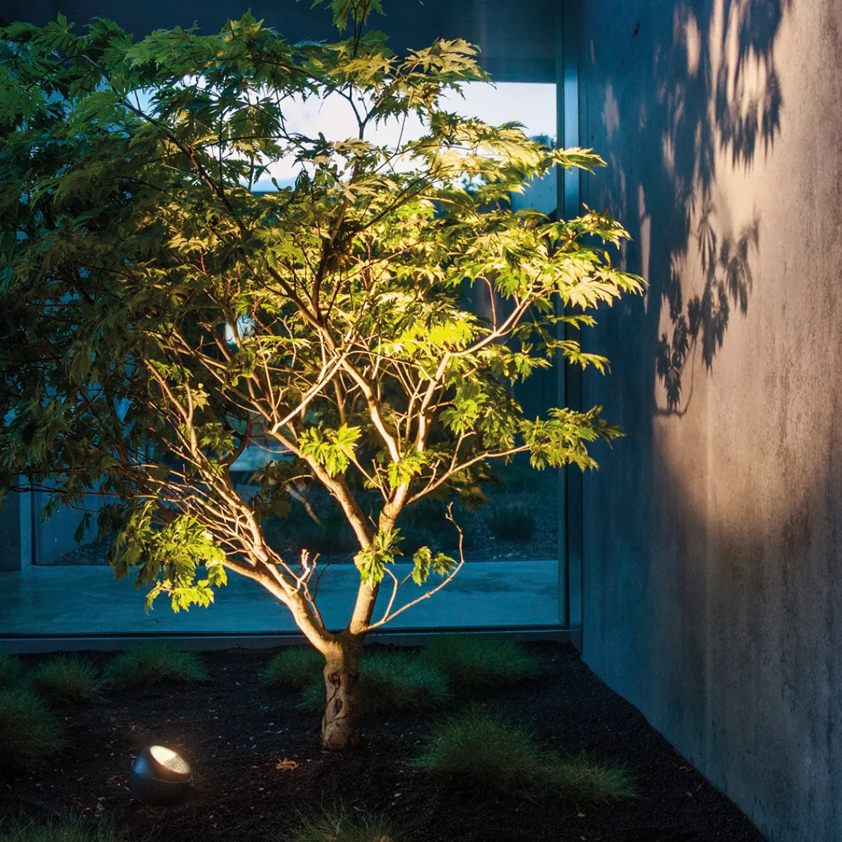 New Shot LED Boden- / Außenleuchte Terrassen|Grünflächen