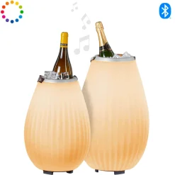 New 2er Set The Joouly LED Akkuleuchte, Bluetooth Lautsprecher & Weinkühler Gadgets & Technik|Aufbewahrung