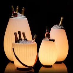 New 2er Set The Joouly LED Akkuleuchte, Bluetooth Lautsprecher & Weinkühler Gadgets & Technik|Aufbewahrung