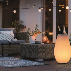 New 2er Set The Joouly LED Akkuleuchte, Bluetooth Lautsprecher & Weinkühler Gadgets & Technik|Aufbewahrung