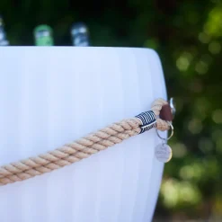 New The Joouly Tauwerkgriff, beige natur Leuchtenzubehör