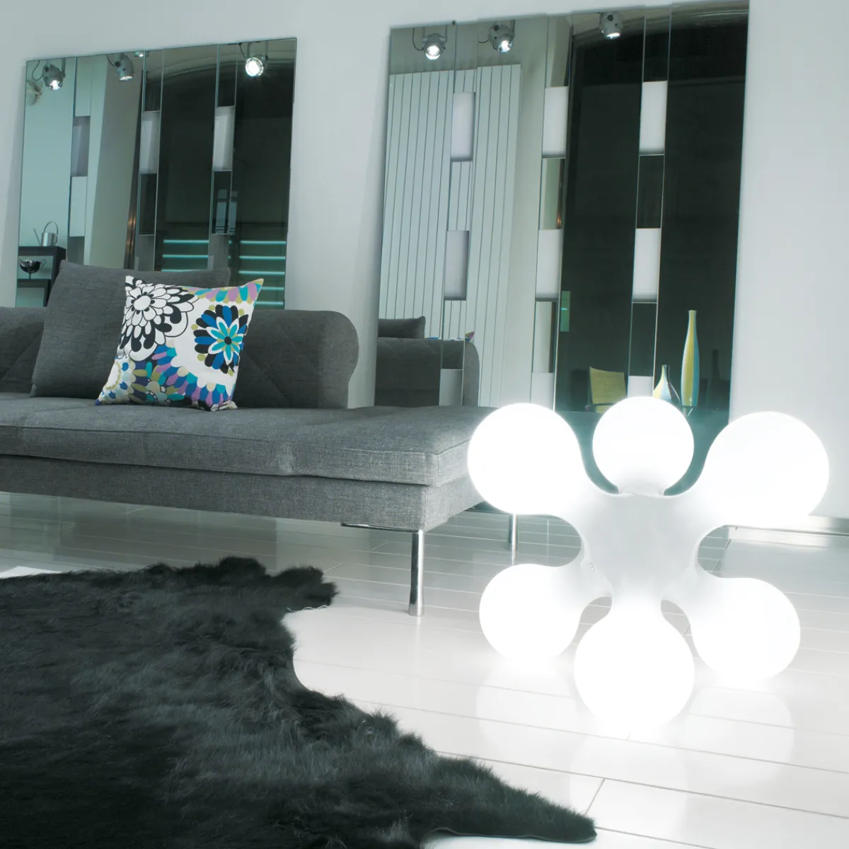 Clearance Atomium Tisch- / Bodenleuchte Stehleuchten|Tischleuchten