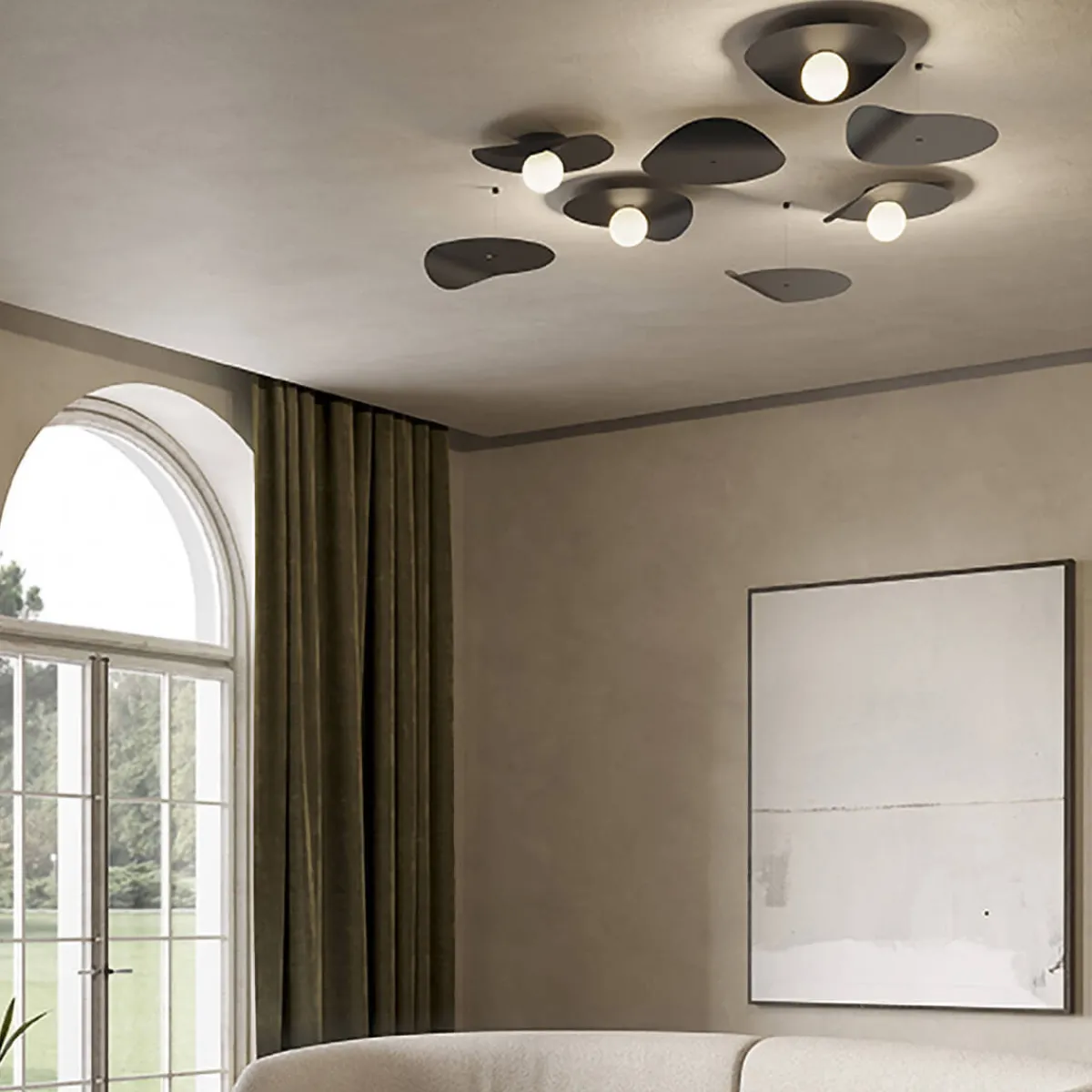 Hot Flow Leaf Pendel Flur|Schlafzimmer