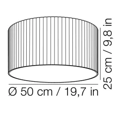 Discount Giass 50 LED Deckenleuchte Deckenleuchten|Flur