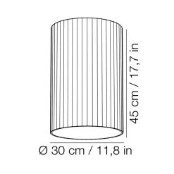 Outlet Giass 30 LED Deckenleuchte Deckenleuchten|Flur