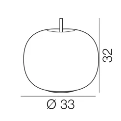 Hot Kushi 33 Tischleuchte Tischleuchten|Schlafzimmer