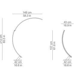 Discount Kyudo LED Stehleuchte Stehleuchten|Leseleuchten