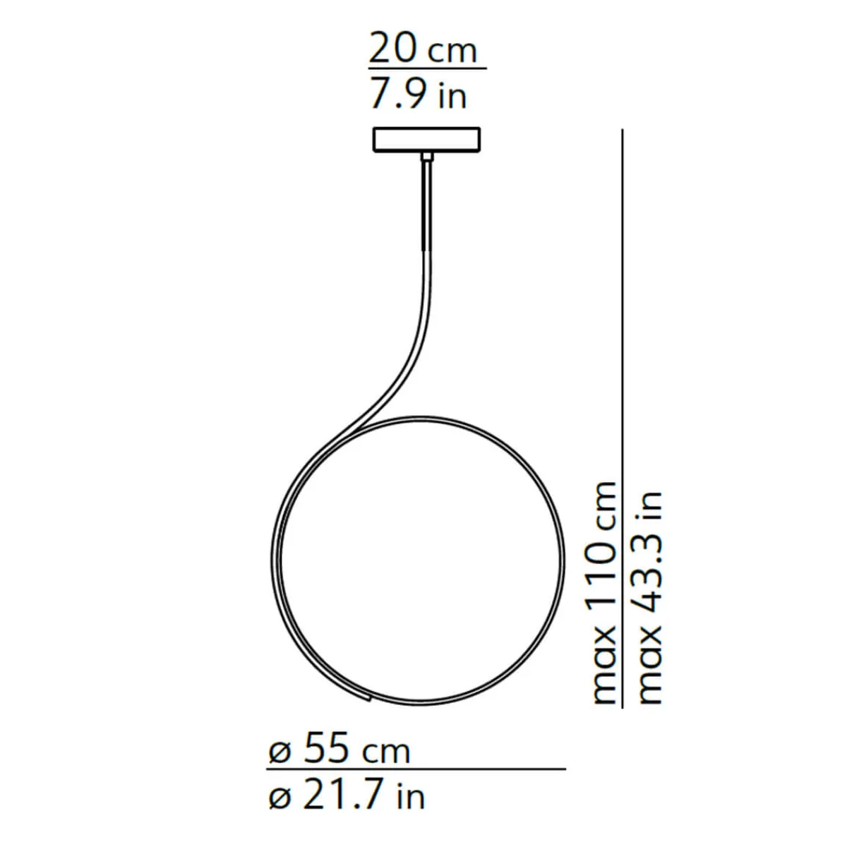 Hot Poise LED Deckenleuchte Hotellerie|Flur