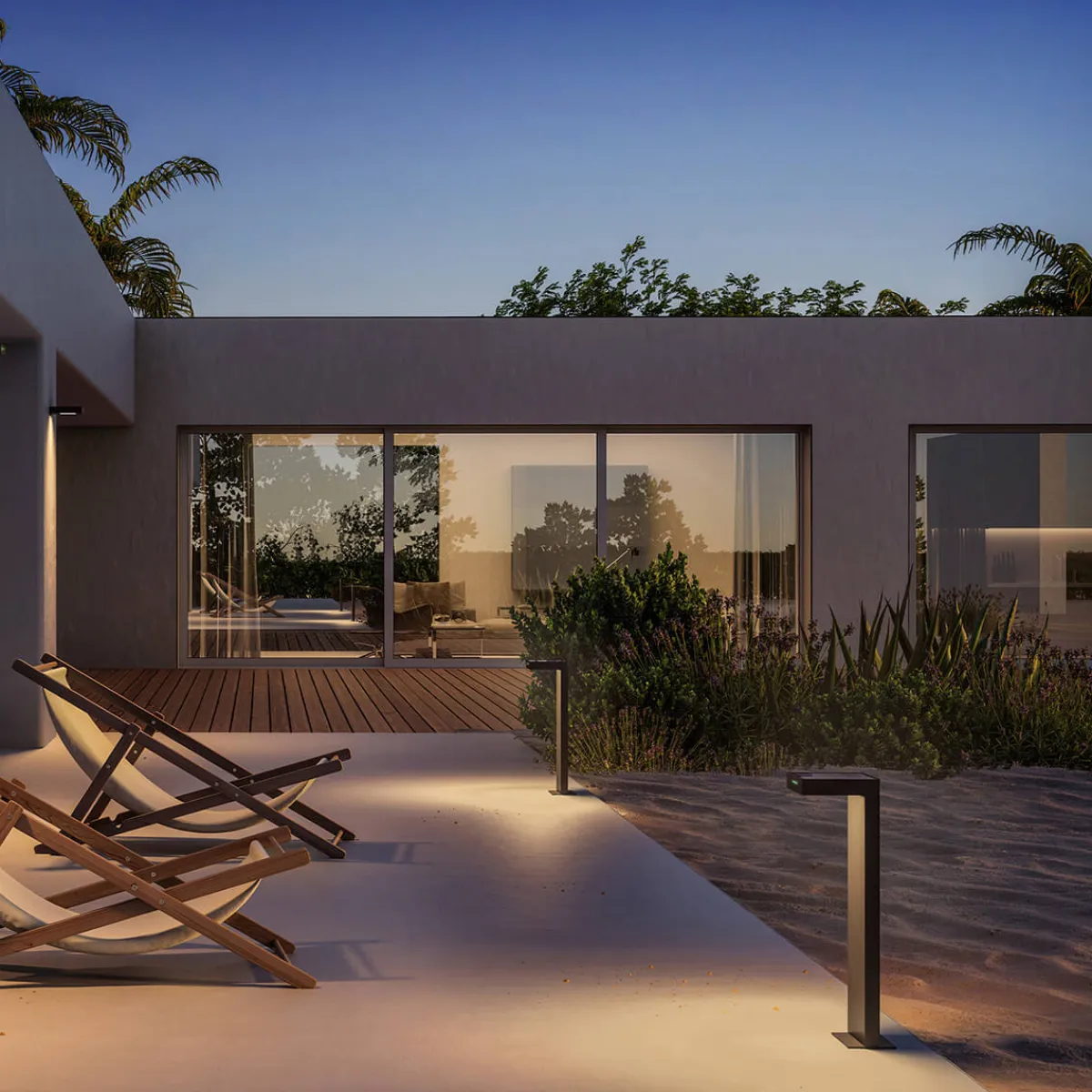 Best Ala Ground Maxi LED Akku-Solarleuchte Wege/Zufahrten|Stehleuchten