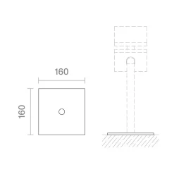 Outlet Heliostepper Base Montagezubehör