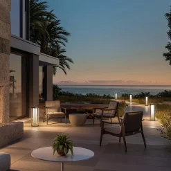 New Radia Maxi Moon LED Akku-Solarleuchte Terrassen|Stehleuchten