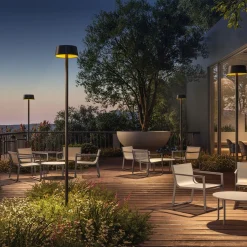 Online Sundress LED Akku-Solarleuchte mit Mast Wege/Zufahrten|Stehleuchten