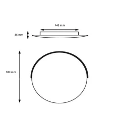 Online Astra-C-60 LED Wand- / Deckenleuchte, mit Casambi Wandleuchten|Deckenleuchten