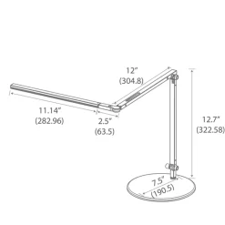 New Z-Bar Mini LED Tischleuchte Schlafzimmer|Arbeitszimmer