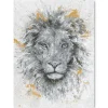 Discount Ölbild Löwenkopf, 120 x 90 cm Bilder|Flur
