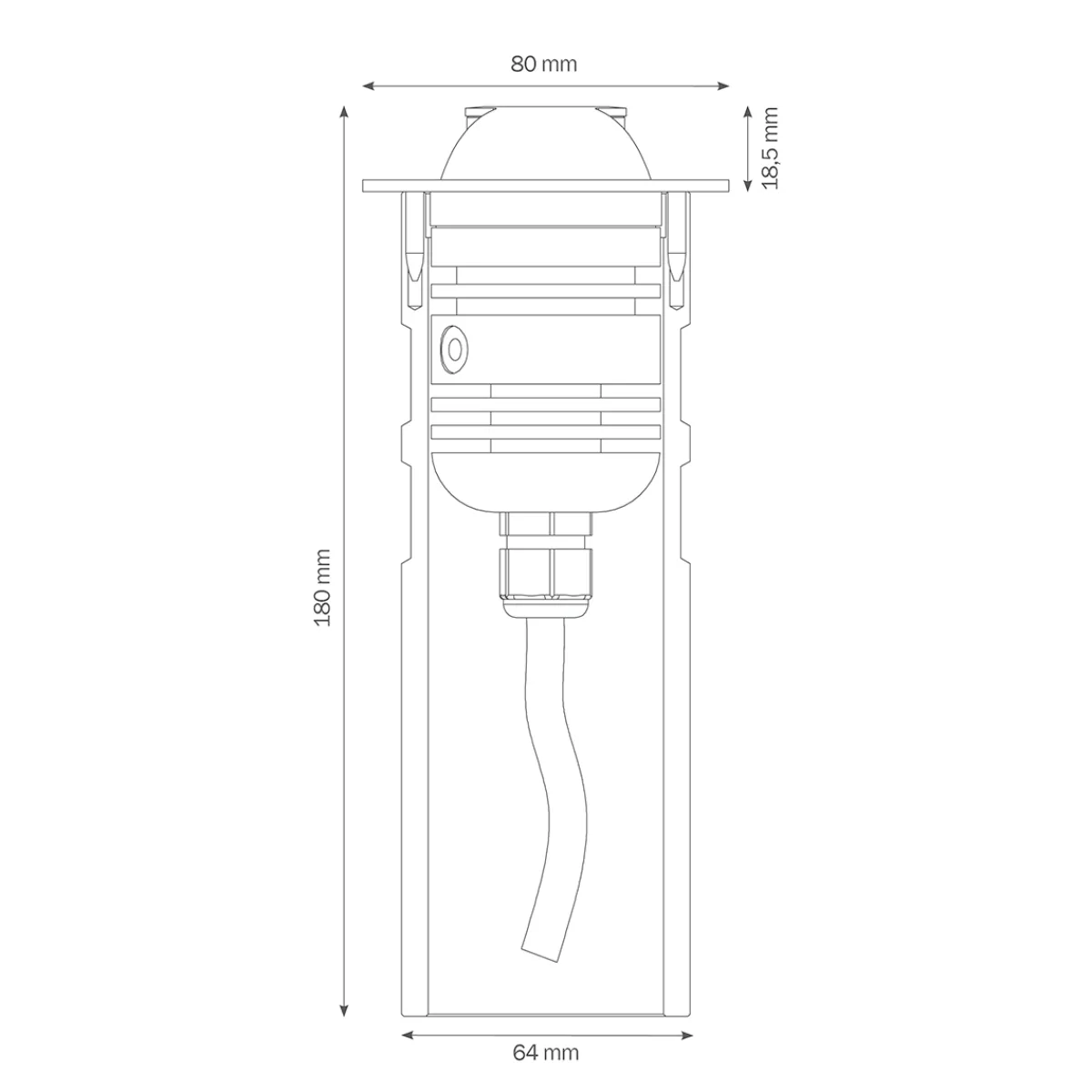 1456/1466 LED Bodeneinbaustrahler Terrassen|Bodenleuchten