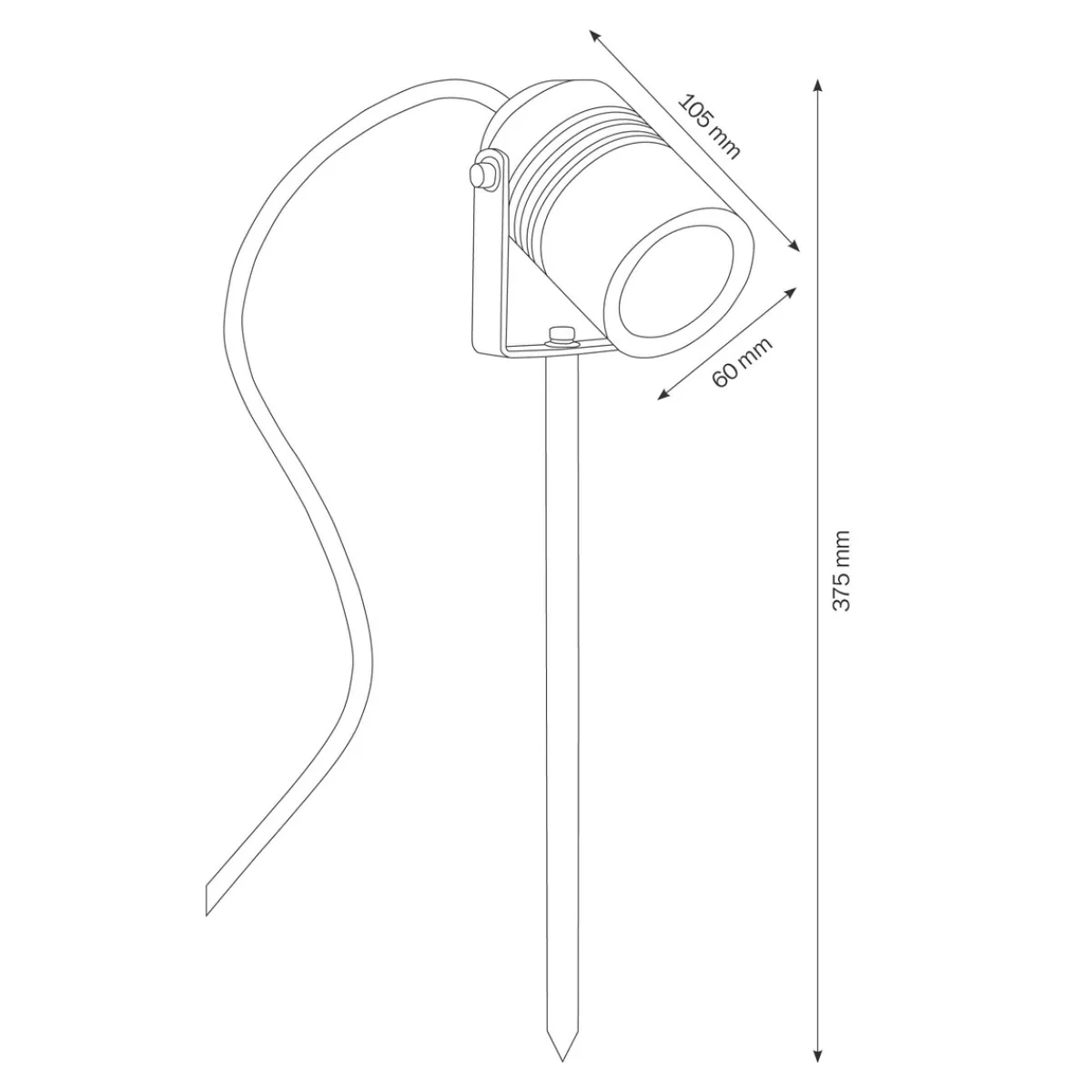 New 5018 LED Spießstrahler Grünflächen|Strahler & Scheinwerfer
