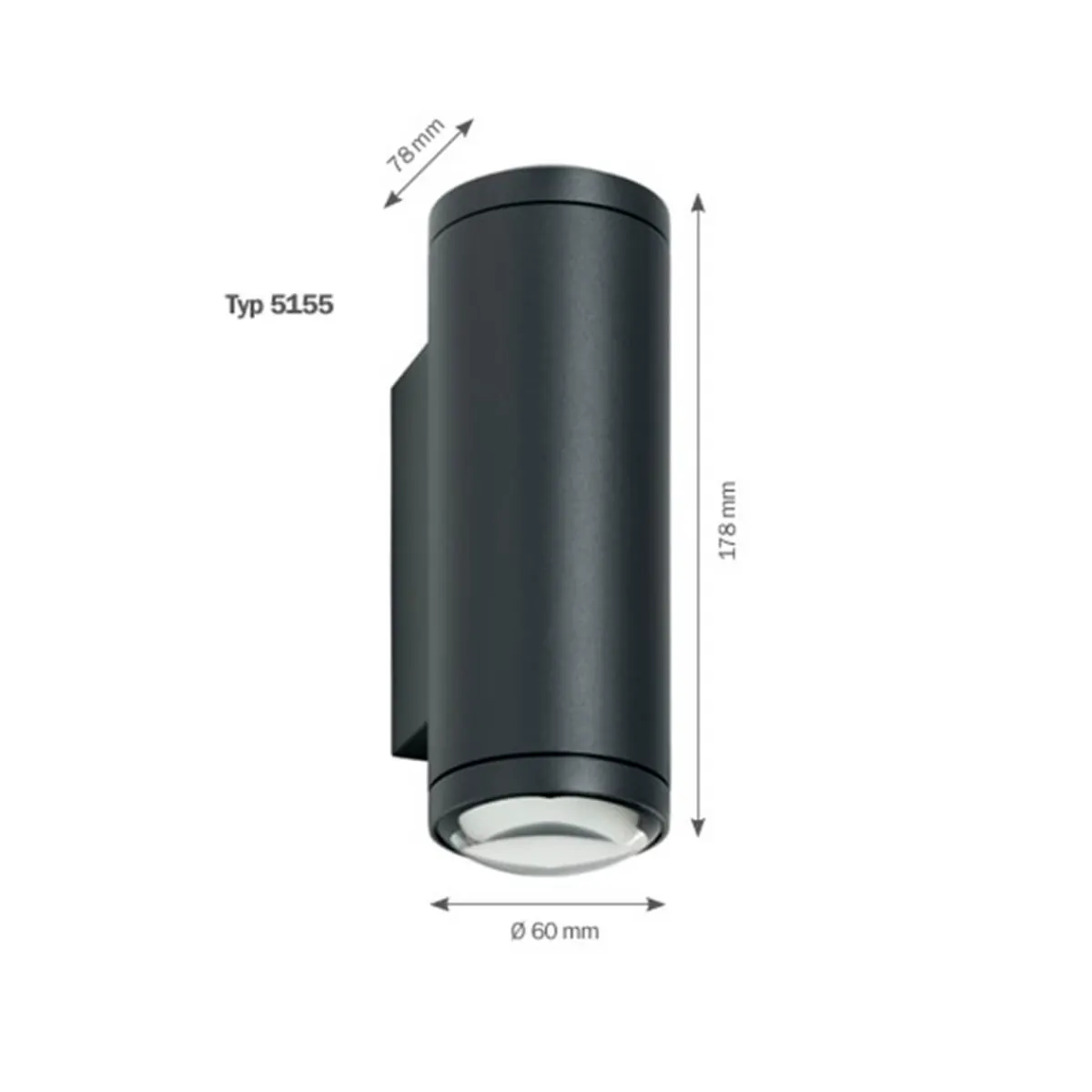 Sale 5155/5156 LED Wandleuchte Terrassen|Hauseingänge