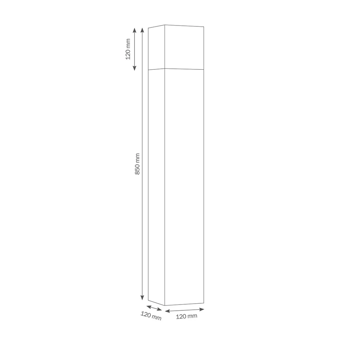 New 030/031 Pollerleuchte Wege/Zufahrten|Terrassen