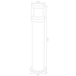 Clearance 1270/1271/1272 Pollerleuchte Stehleuchten