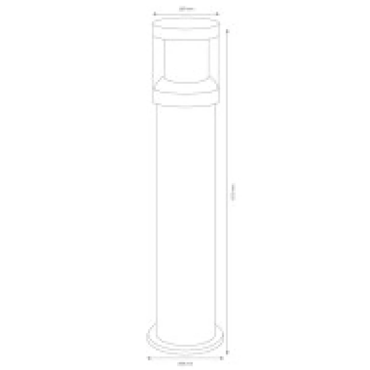 Clearance 1270/1271/1272 Pollerleuchte Stehleuchten