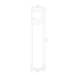 Clearance 1270/1271/1272 Pollerleuchte Stehleuchten