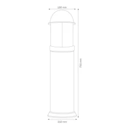 1034/1035/1036 Pollerleuchte Stehleuchten