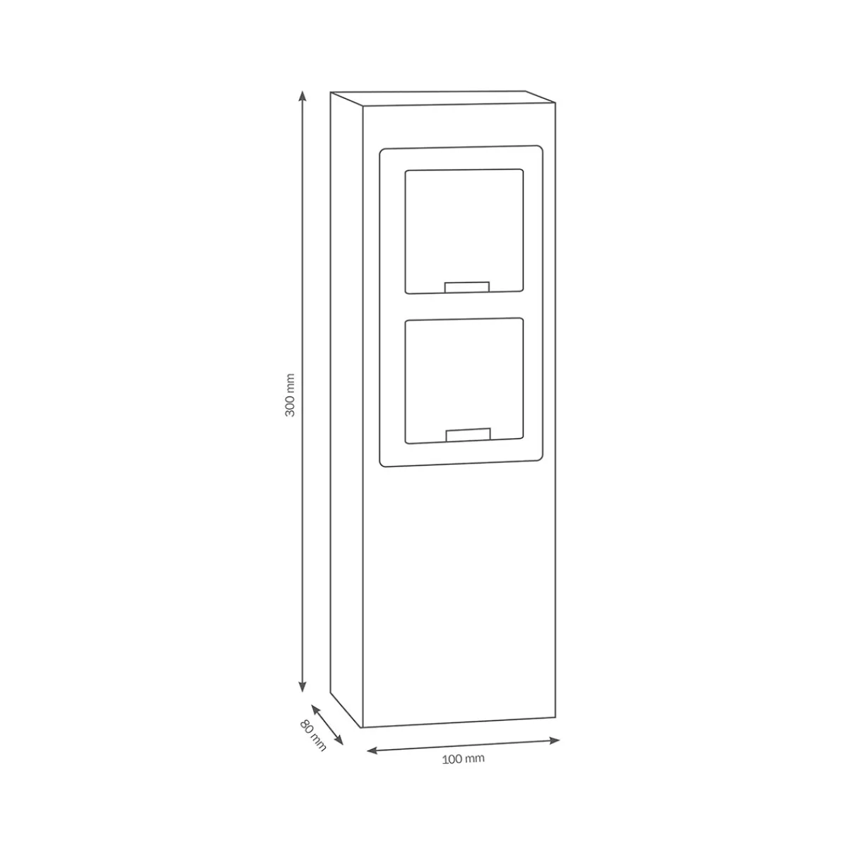 New 020/021 Steckdosensäule Energie- & Steckdosensäulen