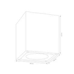 New 5024/5025/5026 Up & Down LED Wandleuchte Fassaden|Wandleuchten