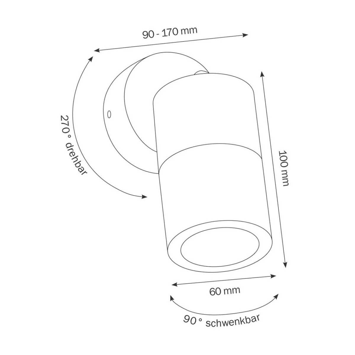 5122 Wandleuchte Wandleuchten