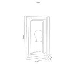 Outlet 5070 Wandleuchte Terrassen|Hauseingänge