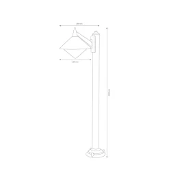 Online 1211/1221 Wegeleuchte Stehleuchten