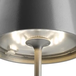 Online 2er Set Outdoor LED Akku-Tischleuchte Hotellerie|Gastronomie