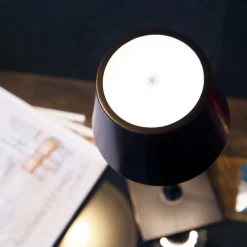 Outlet 4er Set Outdoor LED Akku-Tischleuchte Hotellerie|Gastronomie