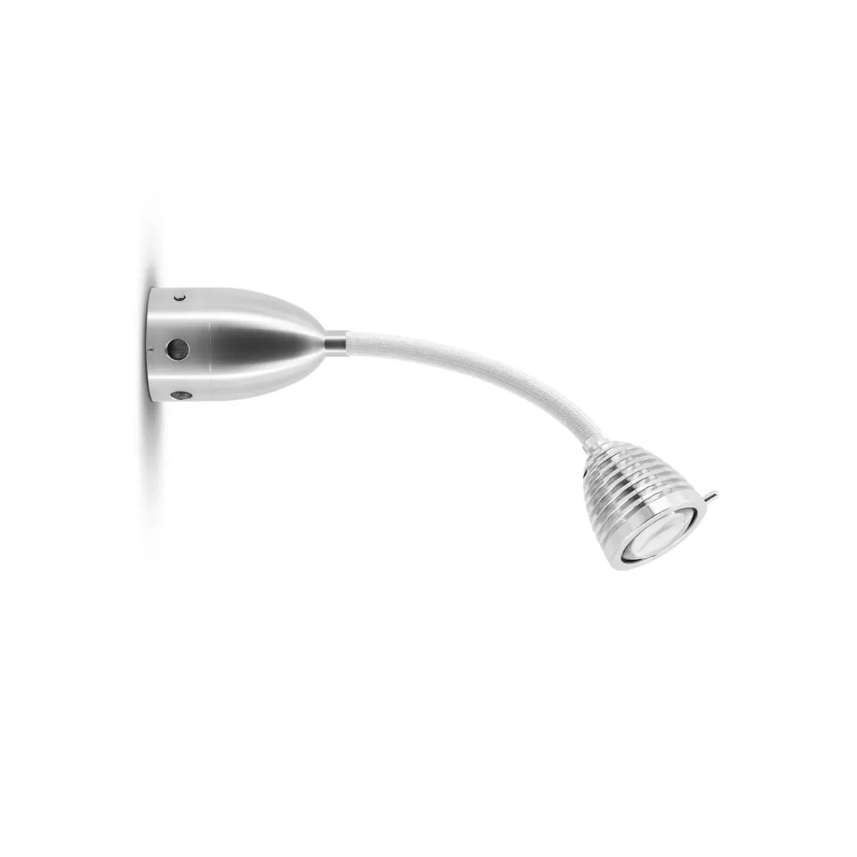 New Athene LED Wand- / Deckenstrahler, mit Tastdimmer, Flexwelle: kurz Strahler|Objektbeleuchtung