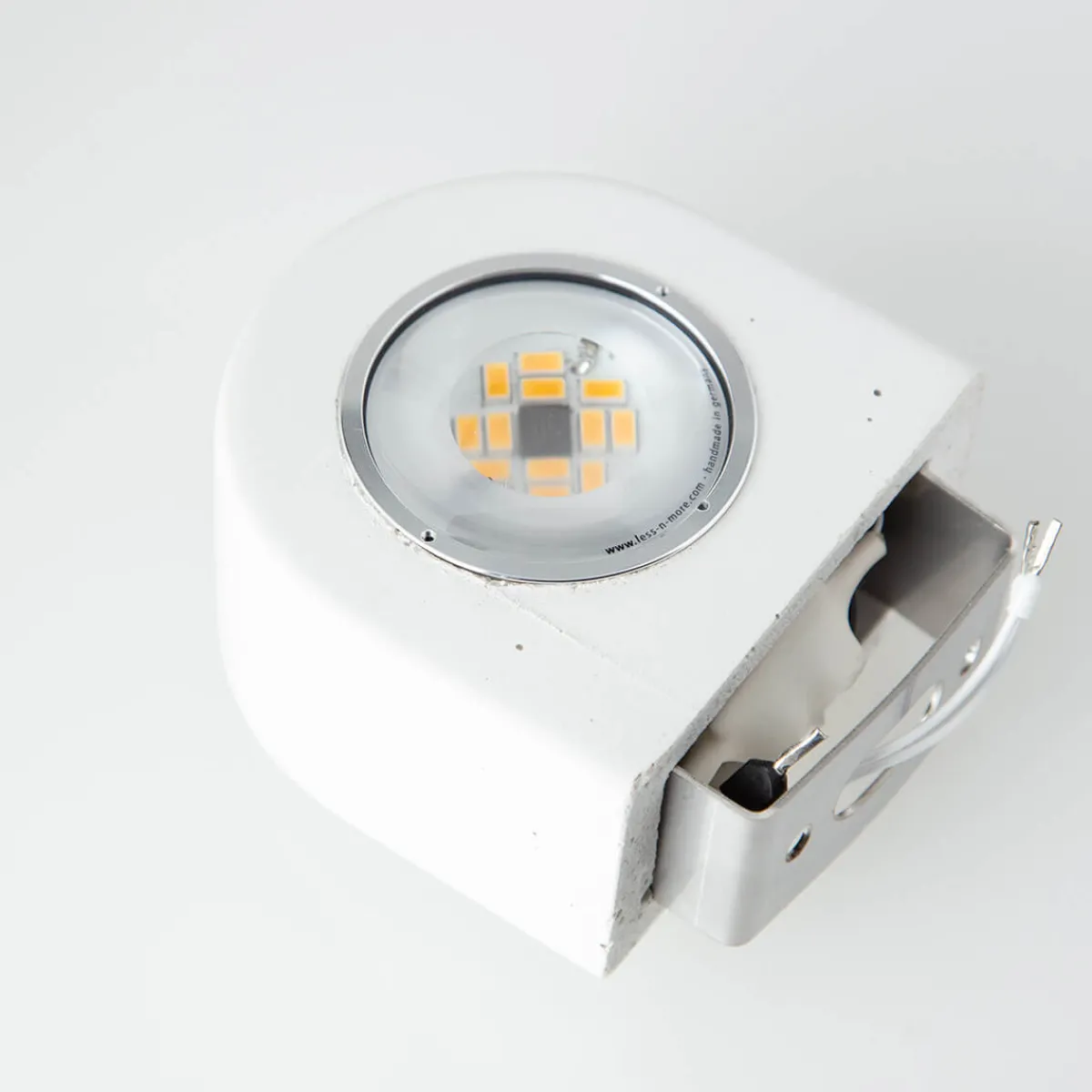 Hot Mimix Beton LED Wandstrahler, 2-flg. Wandleuchten|Wohnzimmer