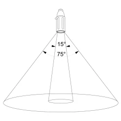 Clearance Zeus LED Wand- / Deckenleuchte, mit Tastdimmer, Flexwelle: lang Leseleuchten|Deckenleuchten