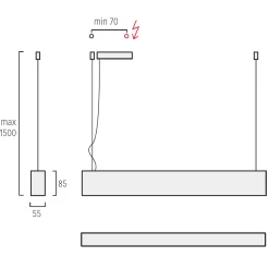 Hot Matric-R3 Pendelleuchte Pendelleuchten|Objektbeleuchtung