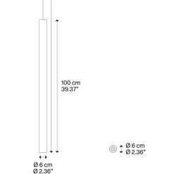 Hot A-Tube Pendelleuchte, 3-flg. Gastronomie|Essbereiche