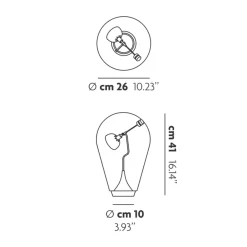 Hot Blow LED Tischleuchte Tischleuchten|Schlafzimmer