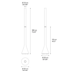 Outlet Croma LED Stehleuchte Hotellerie|Stehleuchten