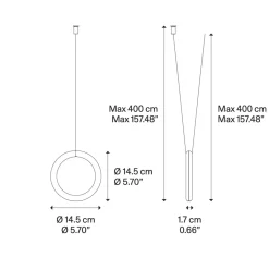 Outlet Ivy V LED Pendelleuchte Pendelleuchten|Schlafzimmer