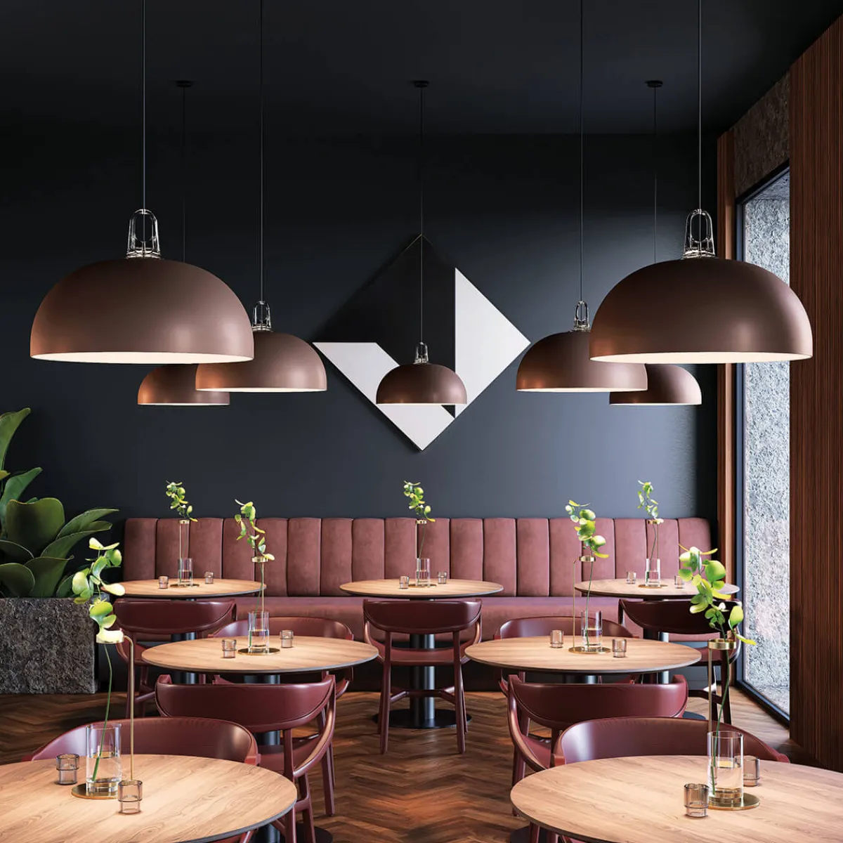 Jim Dome Pendelleuchte Gastronomie|Küche