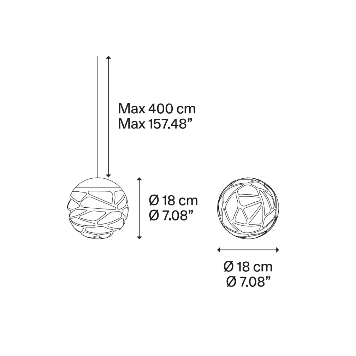 Clearance Kelly Cluster LED Pendelleuchte, 1. Generation Pendelleuchten|Flur